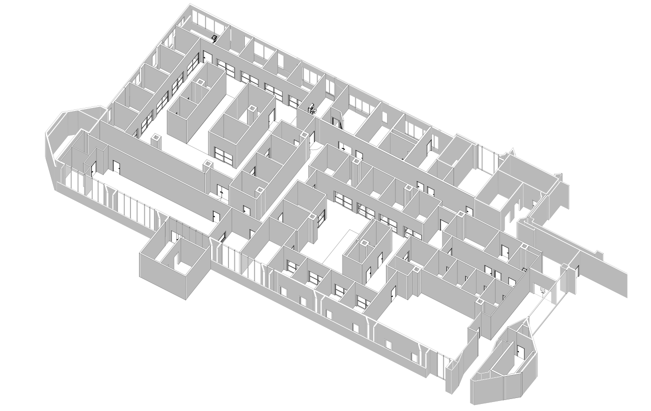 blueprints of new Emergency Department 