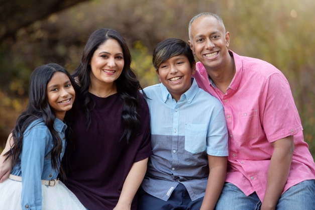 Avni Pai (age10), Sarina Brar Pai, DO, Nirvaan Pai (age12) and Rjiv Pai, MD enjoy traveling and spending time together.